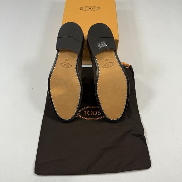 Tod’s MOCASSINO FORMALE GOMMA Loafer Size 7.5UK/9US New Box & Receipt MSRP $625 main image 7